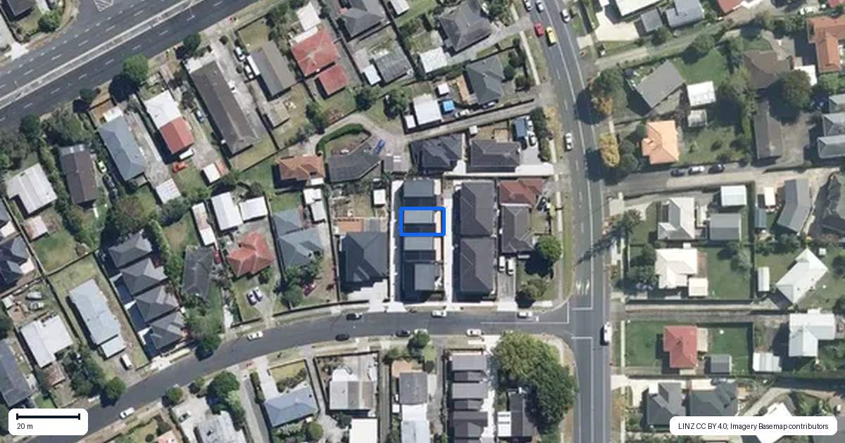 Property context map for 46C Portadown Avenue, Pakuranga Heights, Auckland