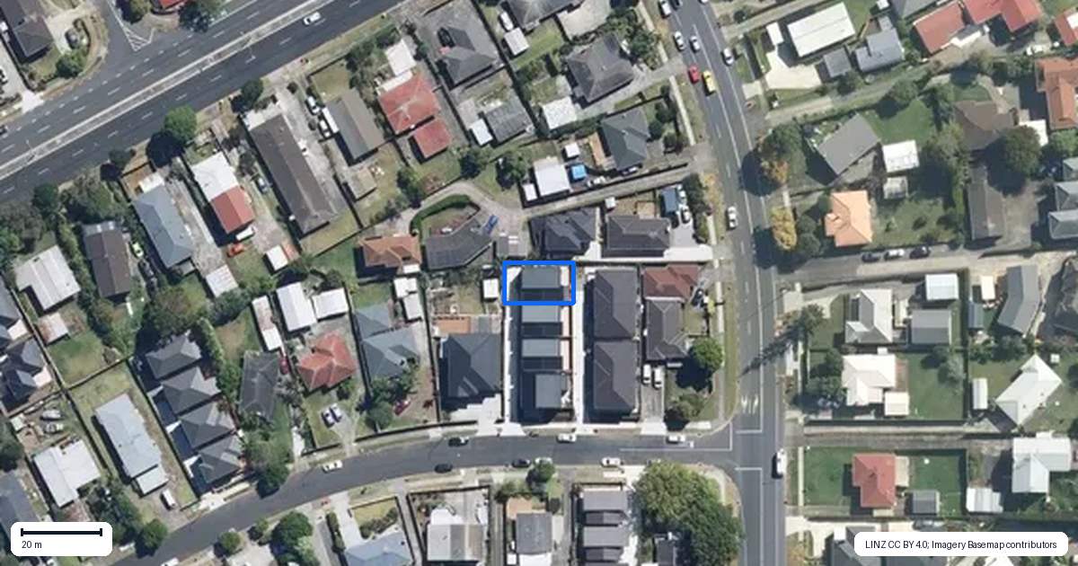 Property context map for 46D Portadown Avenue, Pakuranga Heights, Auckland