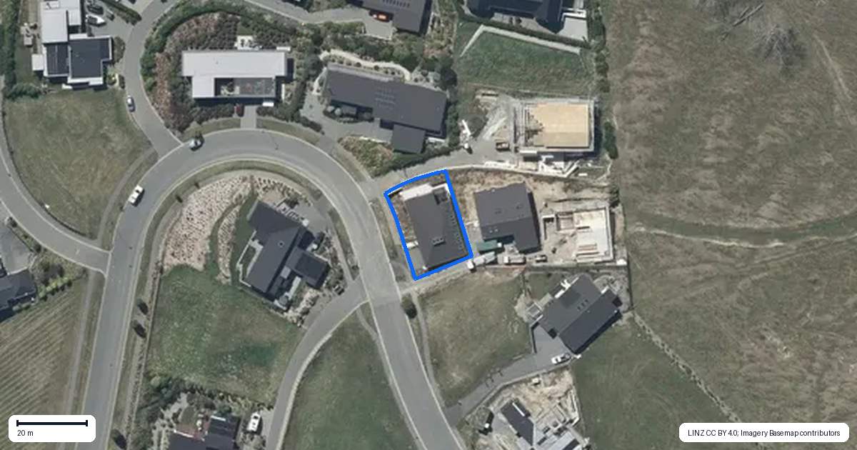 Property context map for 27 Kitcheners Knoll Road, Kennedys Bush, Christchurch