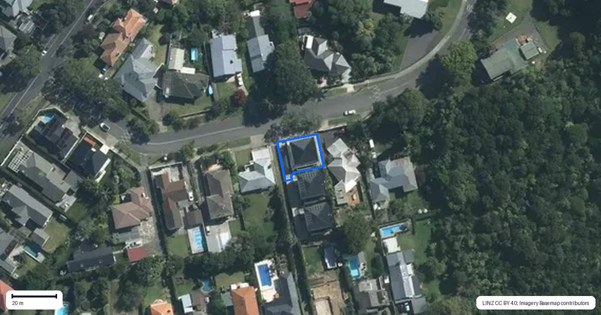 Property context map for 15A Kinsale Avenue, Glendowie, Auckland