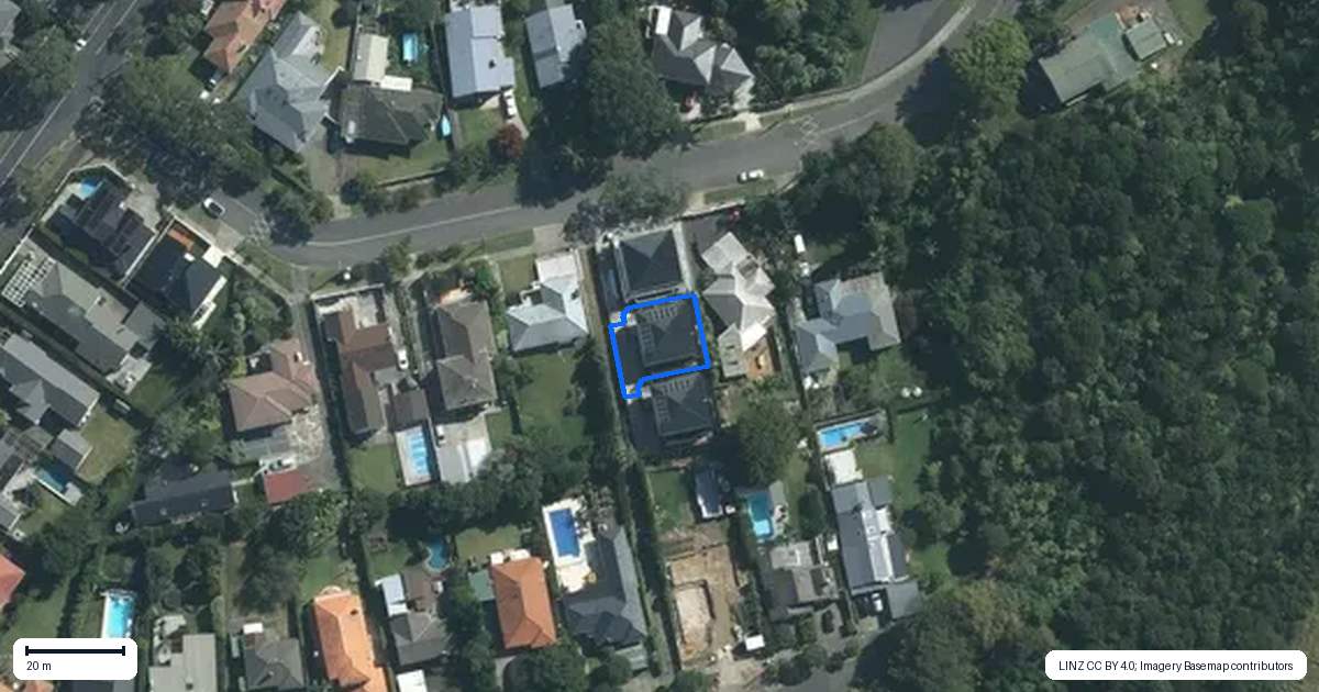 Property context map for 15B Kinsale Avenue, Glendowie, Auckland