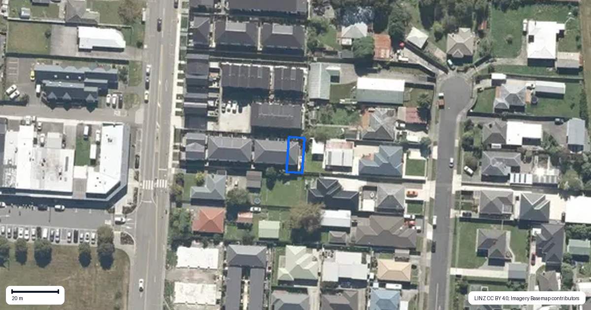 Property context map for 10/20 Fitzherbert Road, Wainuiomata, Lower Hutt