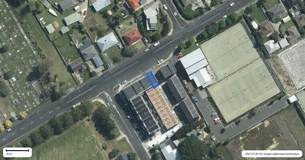 Property context map for 7/133 Bayswater Avenue, Bayswater, Auckland