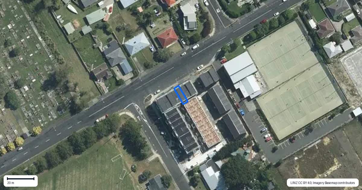 Property context map for 5/133 Bayswater Avenue, Bayswater, Auckland