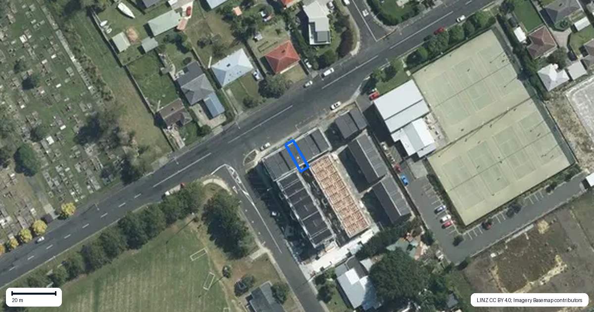 Property context map for 4/133 Bayswater Avenue, Bayswater, Auckland
