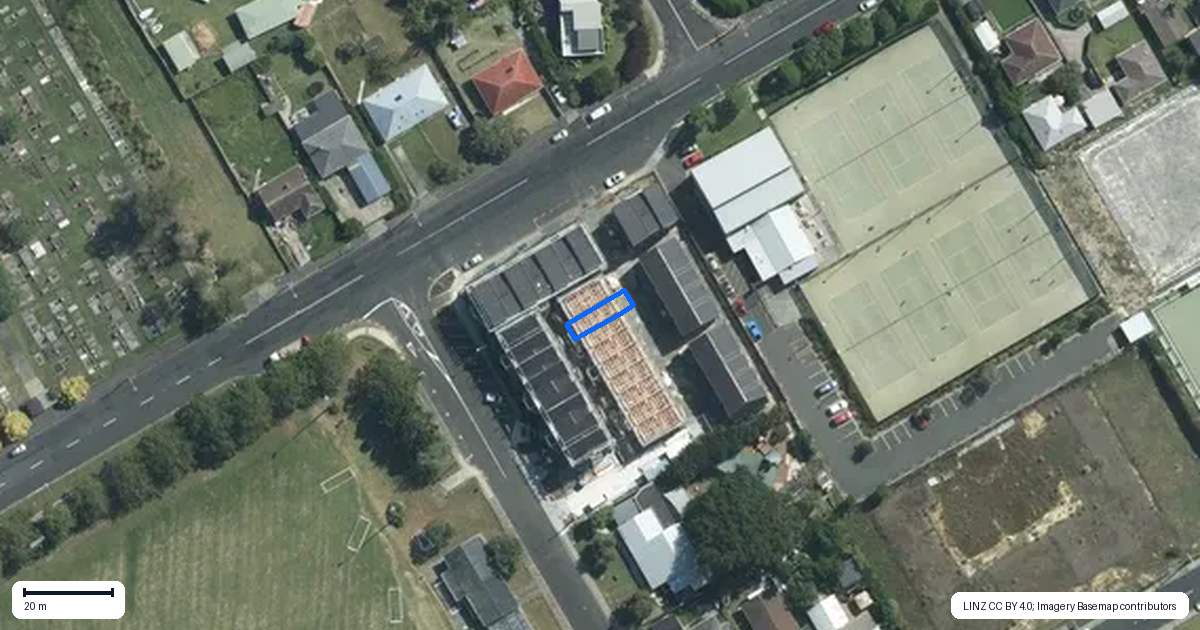 Property context map for 2/1E Rosyth Avenue, Bayswater, Auckland