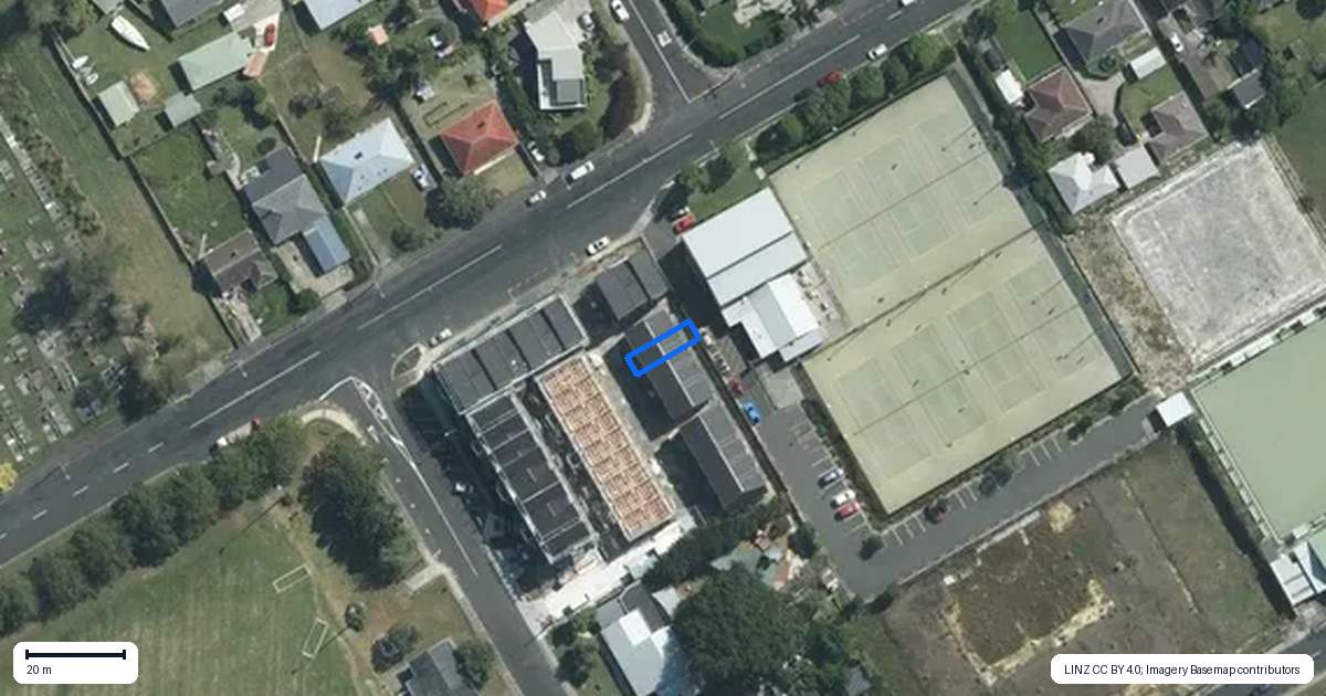 Property context map for 2/1F Rosyth Avenue, Bayswater, Auckland