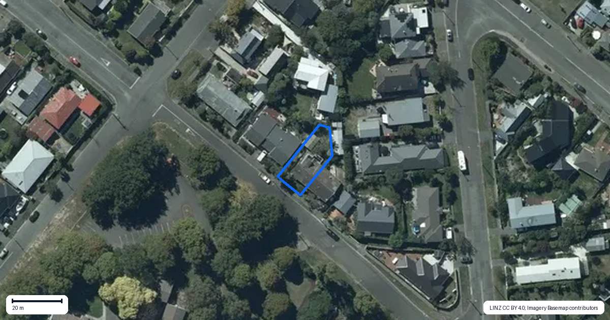 Property context map for 1/31 Truro Street, Sumner, Christchurch