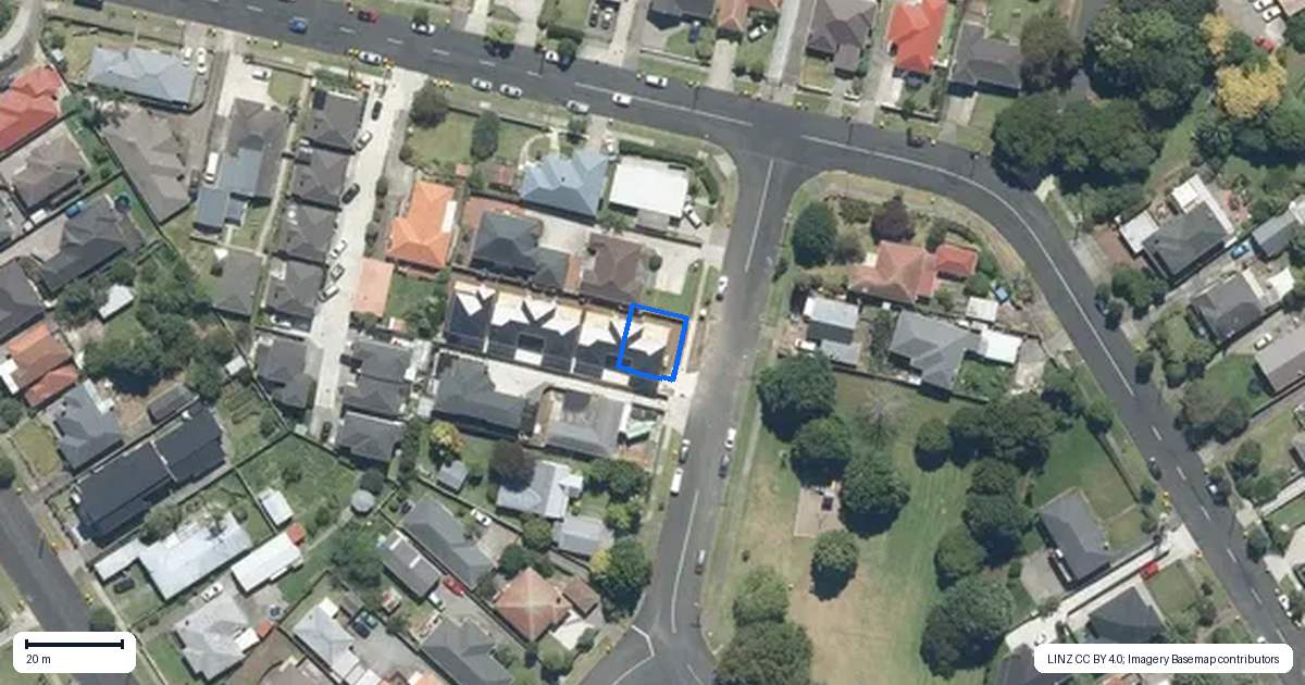 Property context map for 26A Maxwell Avenue, Papatoetoe, Auckland