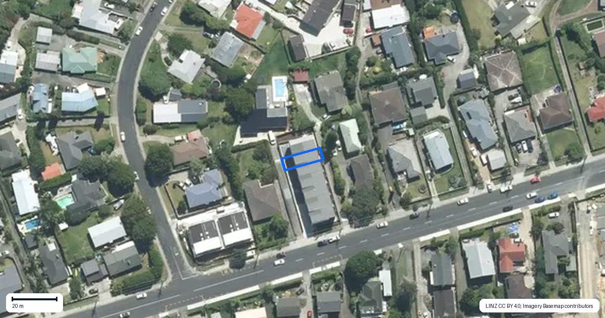 Property context map for 6/64 Pupuke Road, Hillcrest, Auckland