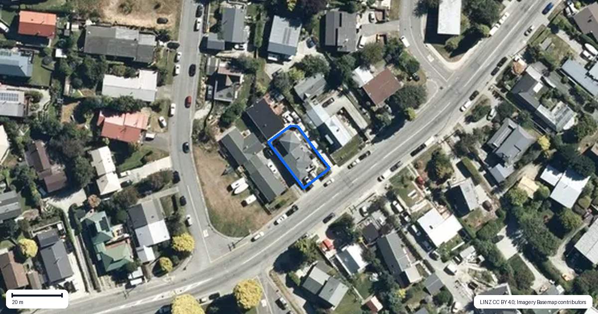 Property context map for 170A Fernhill Road, Fernhill, Queenstown