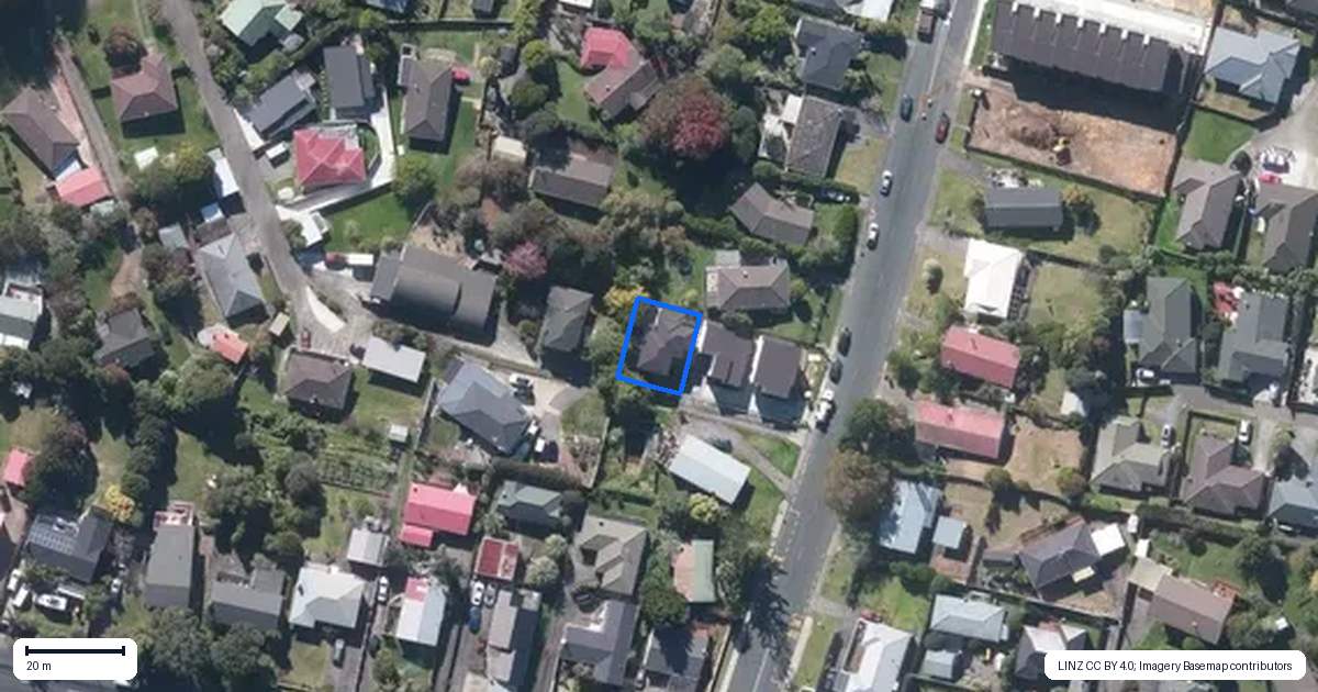 Property context map for 7C Hewlett Road, Massey, Auckland
