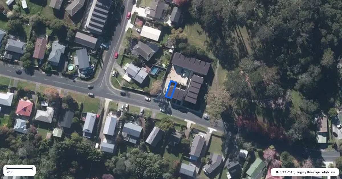 Property context map for 1/60 Kemp Road, Massey, Auckland