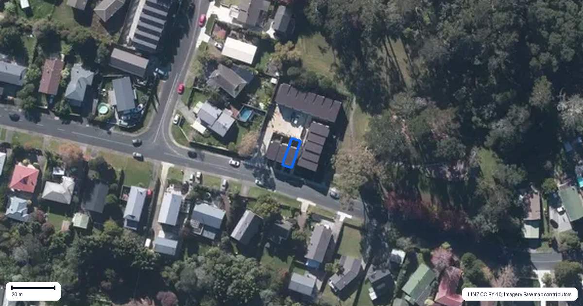 Property context map for 3/60 Kemp Road, Massey, Auckland