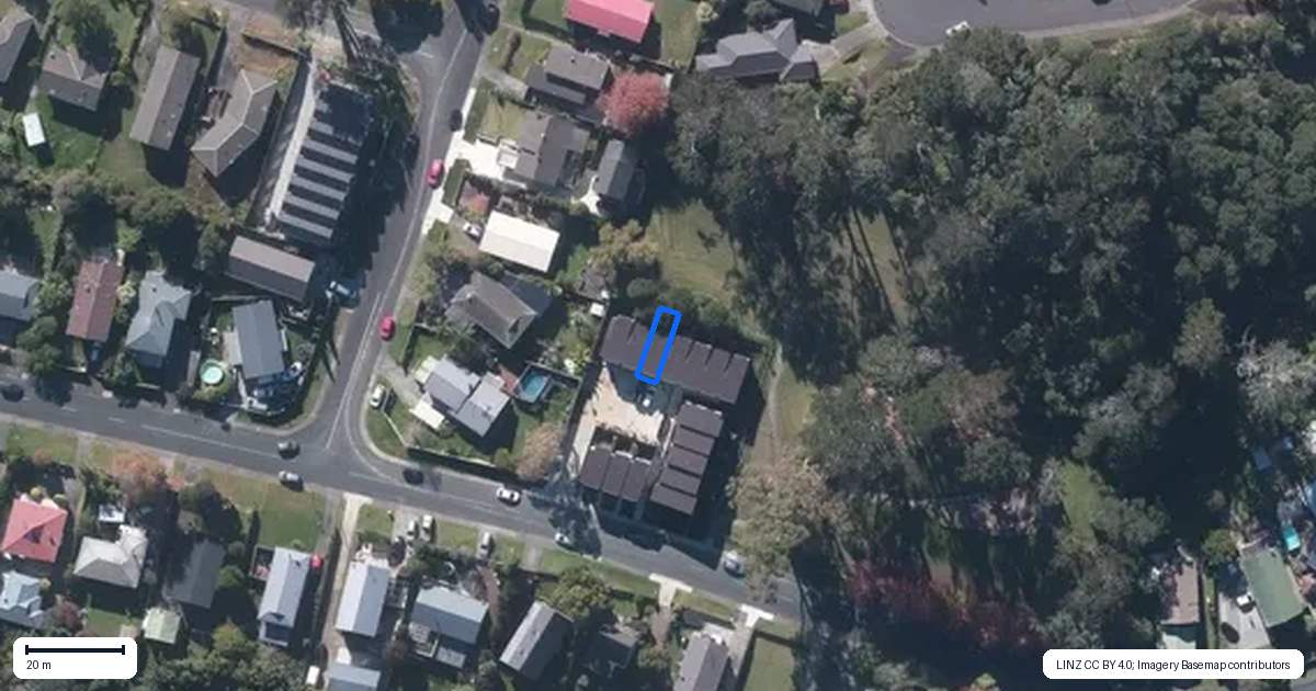 Property context map for 3/58 Kemp Road, Massey, Auckland