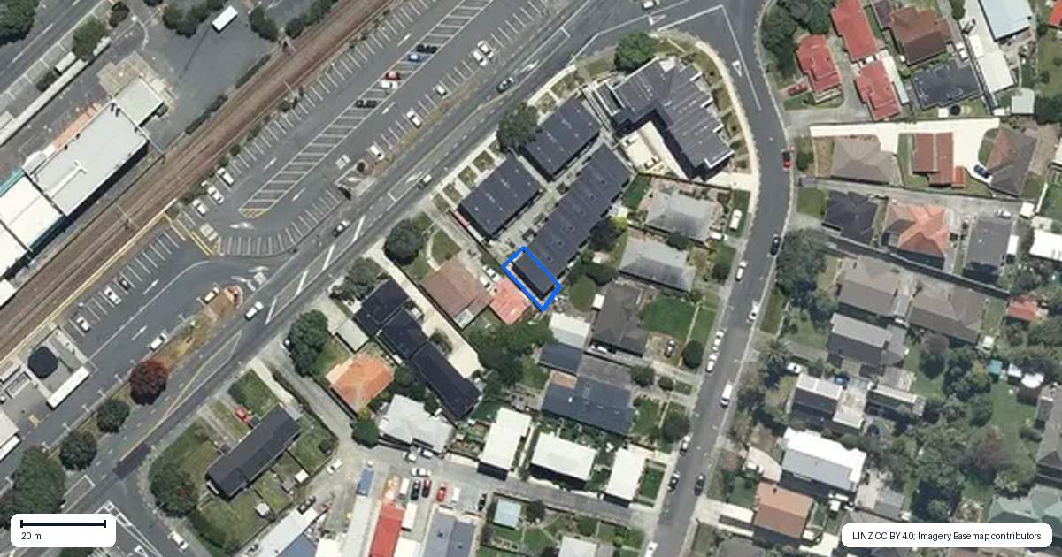 Property context map for 5/92 Cambridge Terrace, Waterloo, Lower Hutt