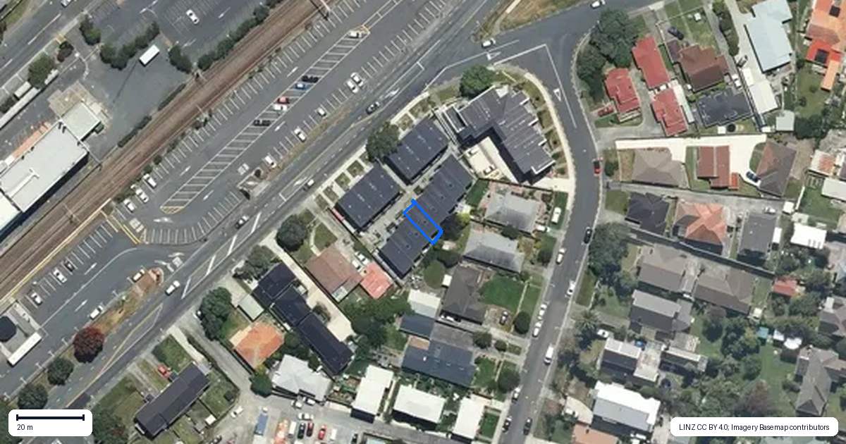 Property context map for 8/92 Cambridge Terrace, Waterloo, Lower Hutt