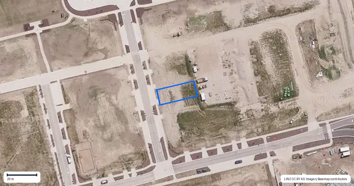 Property context map for 6 Sandstorm Way, Cromwell