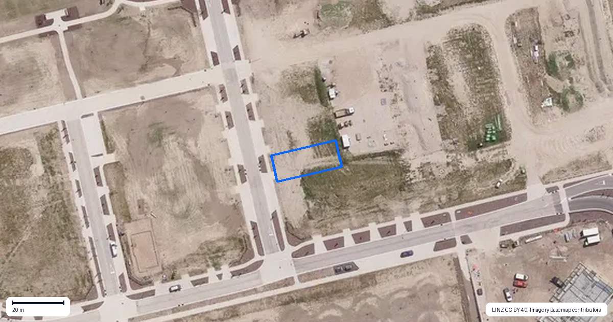 Property context map for 4 Sandstorm Way, Cromwell