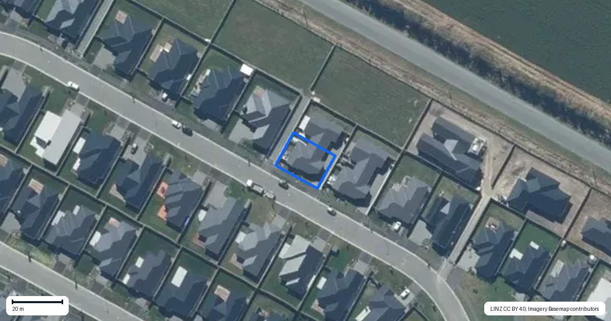 Property context map for 114A Faulks Drive, Lincoln