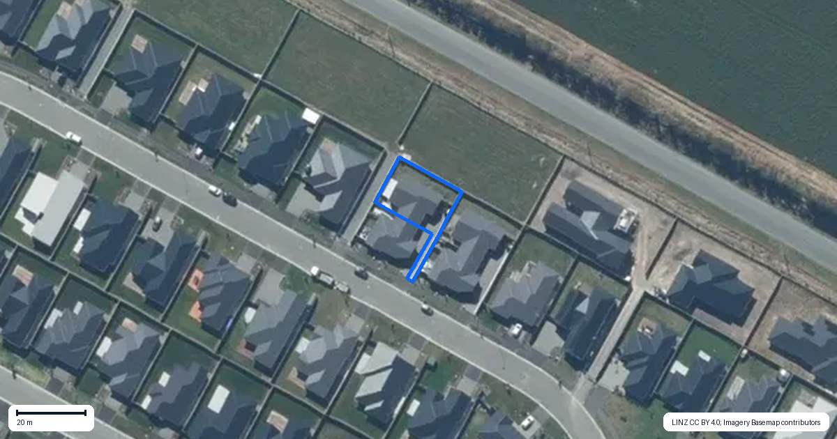 Property context map for 114B Faulks Drive, Lincoln