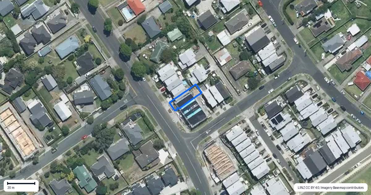 Property context map for 32B Elstree Avenue, Glen Innes, Auckland