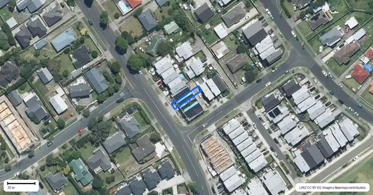 Property context map for 32C Elstree Avenue, Glen Innes, Auckland