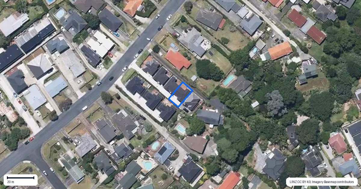 Property context map for 46C Patons Road, Howick, Auckland