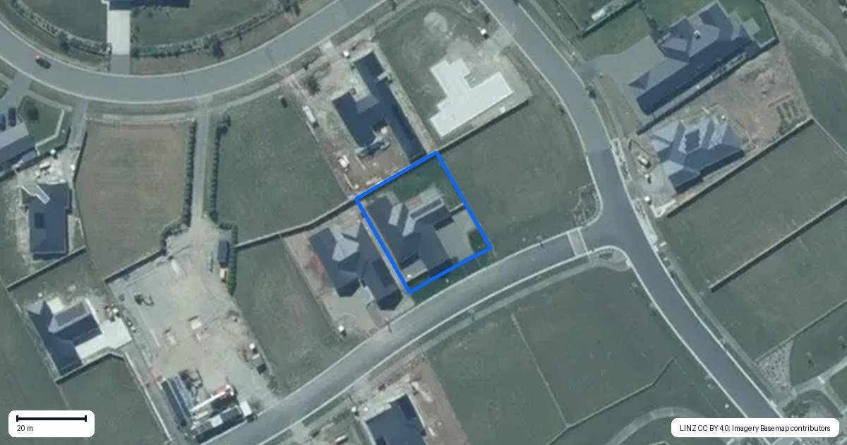 Property context map for 6 Dorper Road, West Melton