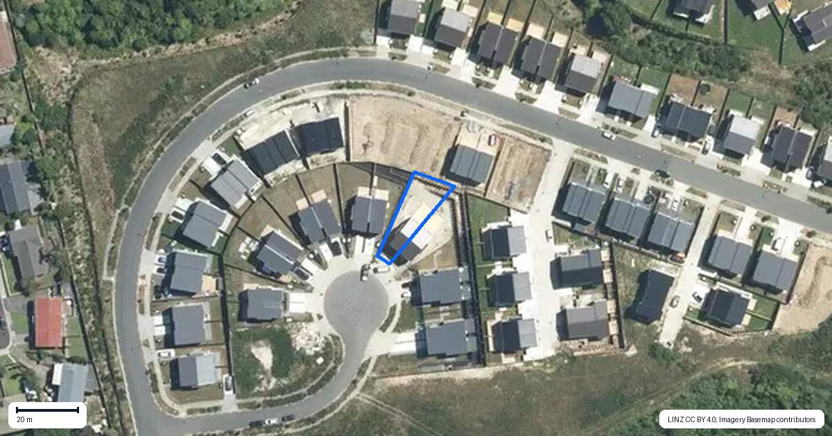Property context map for 12A Kotahitanga Street, Papakura