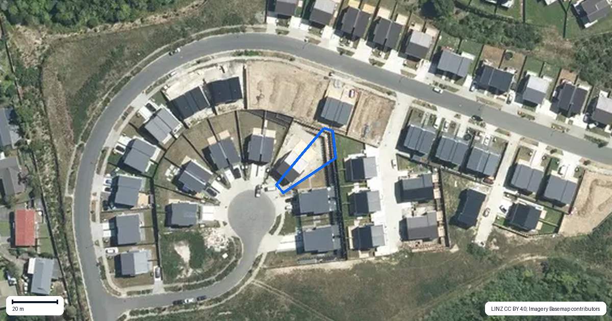 Property context map for 12B Kotahitanga Street, Papakura