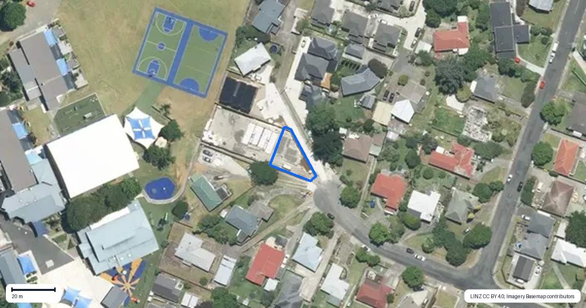 Property context map for 1A Dreadon Road, Manurewa, Auckland