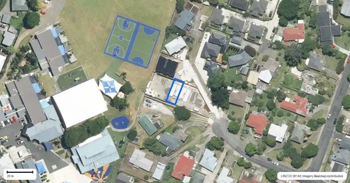 Property context map for 1C Dreadon Road, Manurewa, Auckland