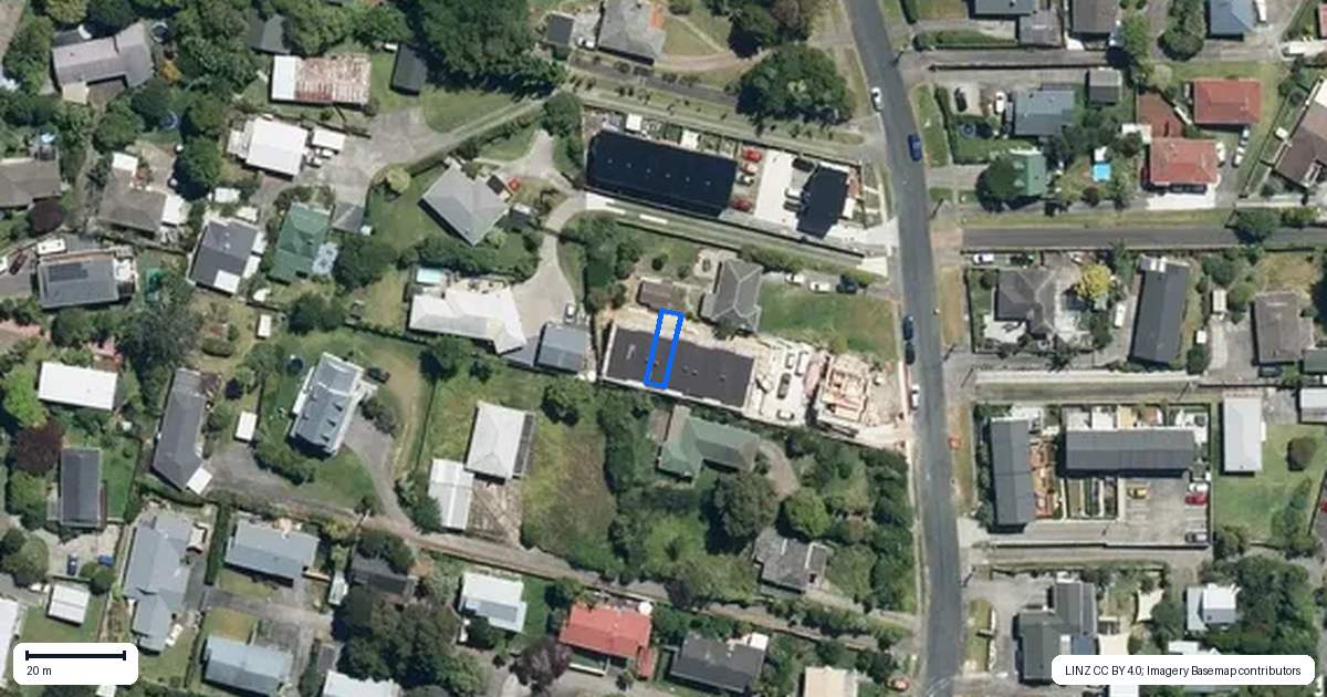 Property context map for 7/41 Ambler Avenue, Glen Eden, Auckland
