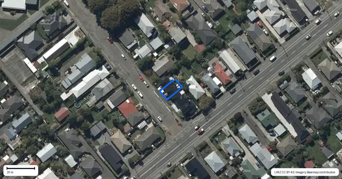 Property context map for 6 Dominion Avenue, Somerfield, Christchurch