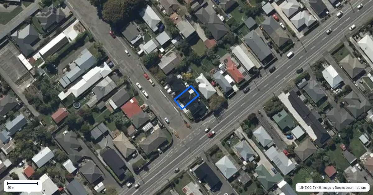 Property context map for 4 Dominion Avenue, Somerfield, Christchurch