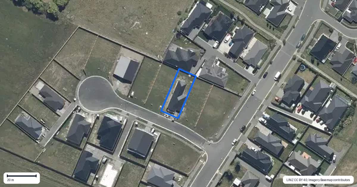 Property context map for 6 Hunia Place, Yaldhurst, Christchurch