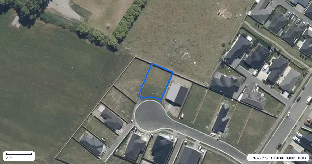Property context map for 14 Hunia Place, Yaldhurst, Christchurch