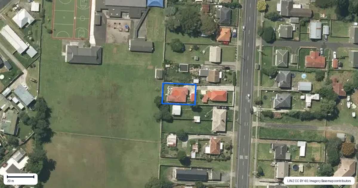 Property context map for 65A Harris Street, Huntly