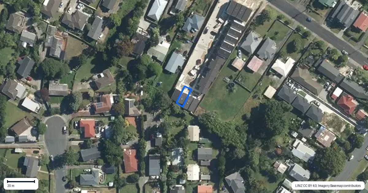 Property context map for 16/27 Glenorchy Street, Glen Eden, Auckland