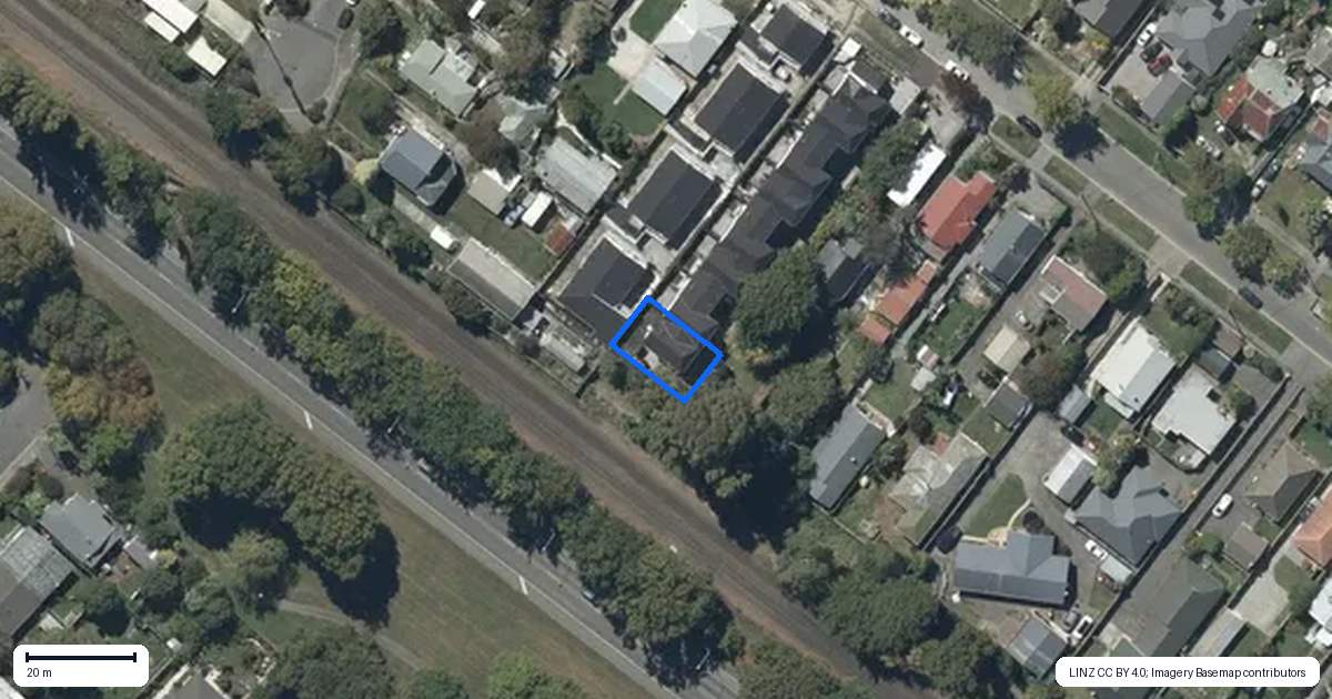 Property context map for 8/12 Tabart Street, Woolston, Christchurch