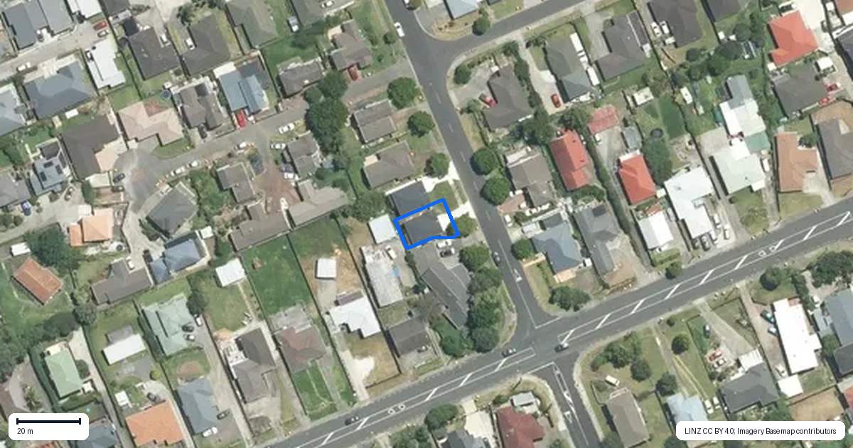 Property context map for 4A Alicante Avenue, Hillpark, Auckland