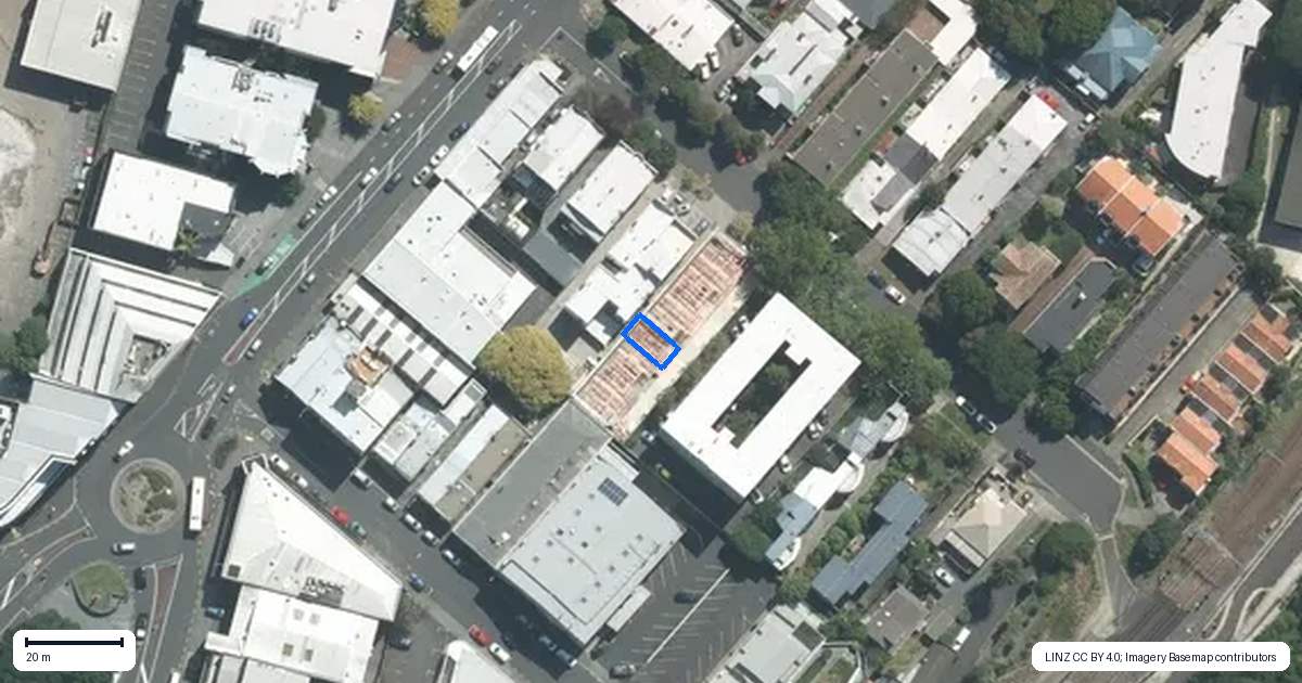 Property context map for 5/7 Sarawia Street, Newmarket, Auckland