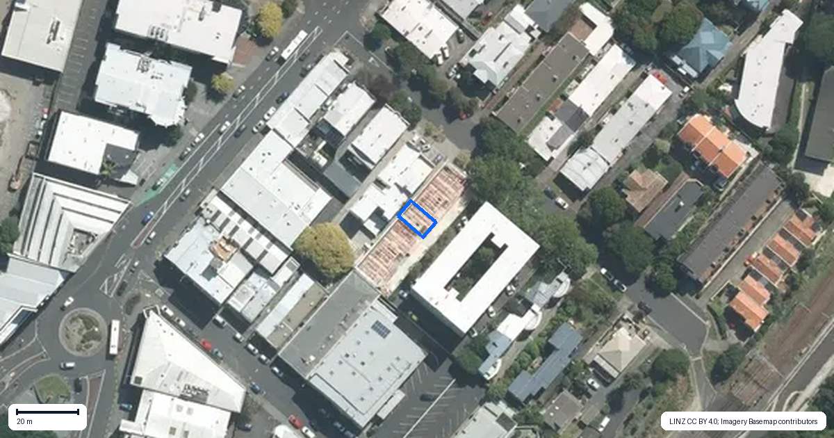 Property context map for 4/7 Sarawia Street, Newmarket, Auckland
