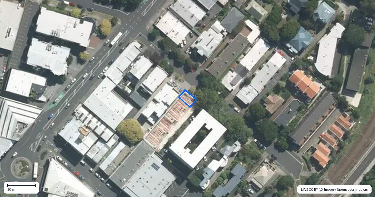 Property context map for 1/7 Sarawia Street, Newmarket, Auckland