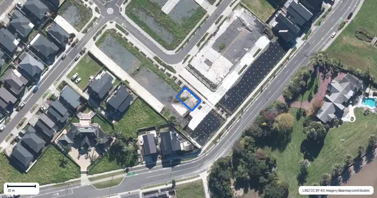 Property context map for 47 Observation Green, Hobsonville, Auckland