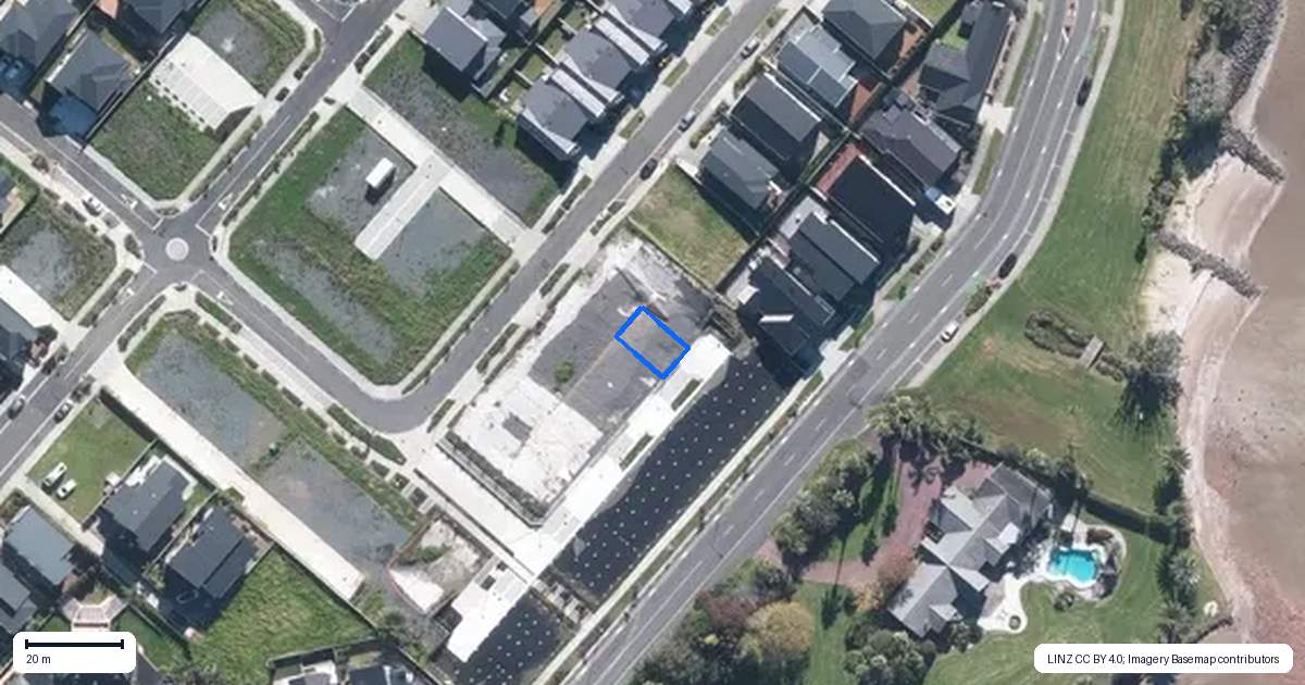 Property context map for 56 Observation Green, Hobsonville, Auckland