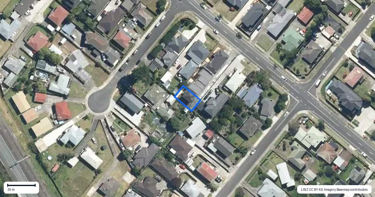 Property context map for 8E Swaffield Road, Papatoetoe, Auckland
