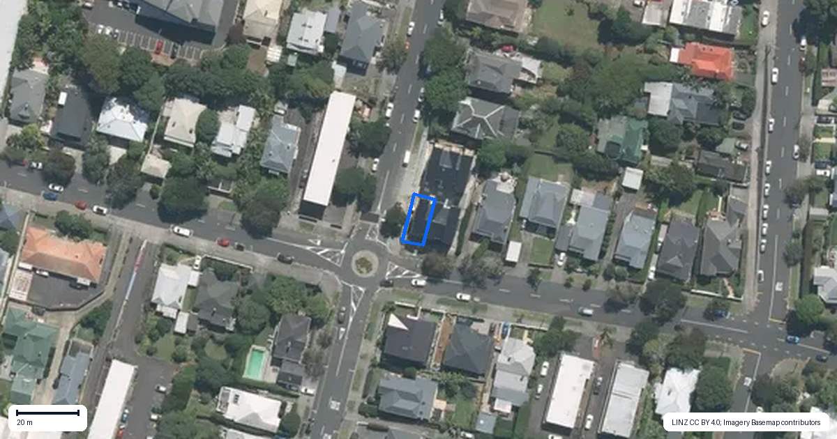 Property context map for 37A Bellevue Road, Mount Eden, Auckland