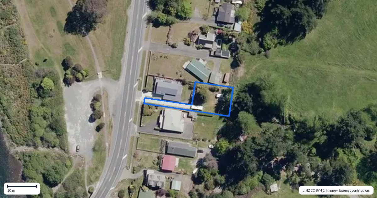 Property context map for 2/12 Gosling Grove, Turangi